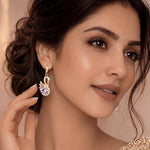 Magical Swan Drop Earrings