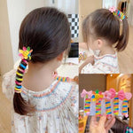 Colourful Telephone Wire Hair Bands for Kids ( Pack of 4 )