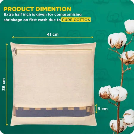 Cotton Saree Covers with Zip