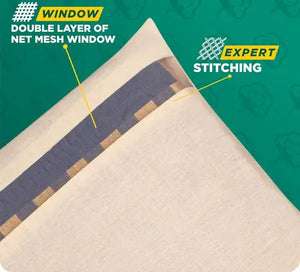 Cotton Saree Covers with Zip