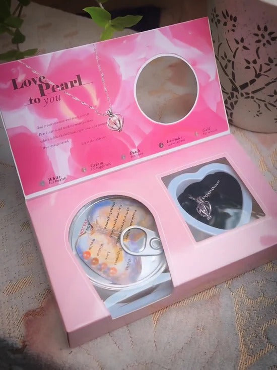 Natural Oyster Pearl Wish Necklace